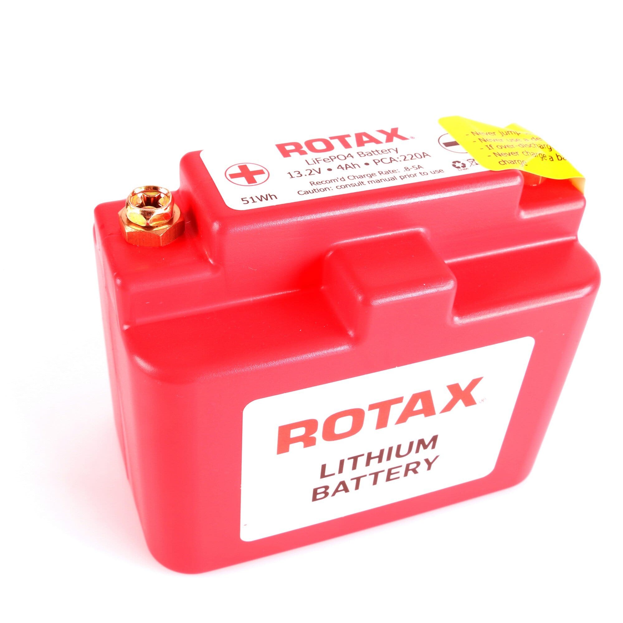 Lightweight Lithium (LiFePo4) battery for Rotax Max