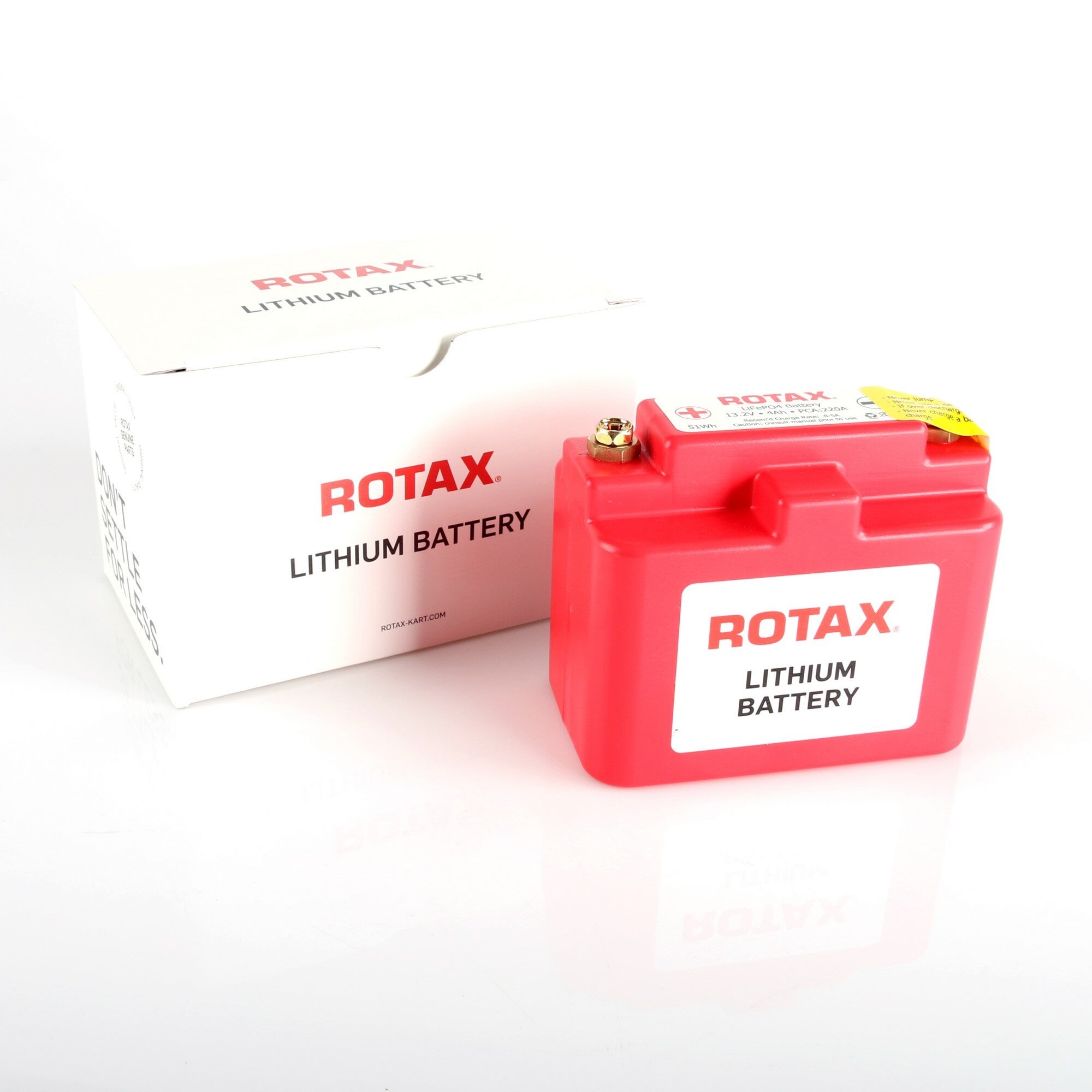 Lightweight Lithium (LiFePo4) battery for Rotax Max