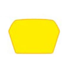 Number Plate Self adhesive Yellow for  KG 507