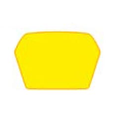 Number Plate Self adhesive Yellow for  KG 509