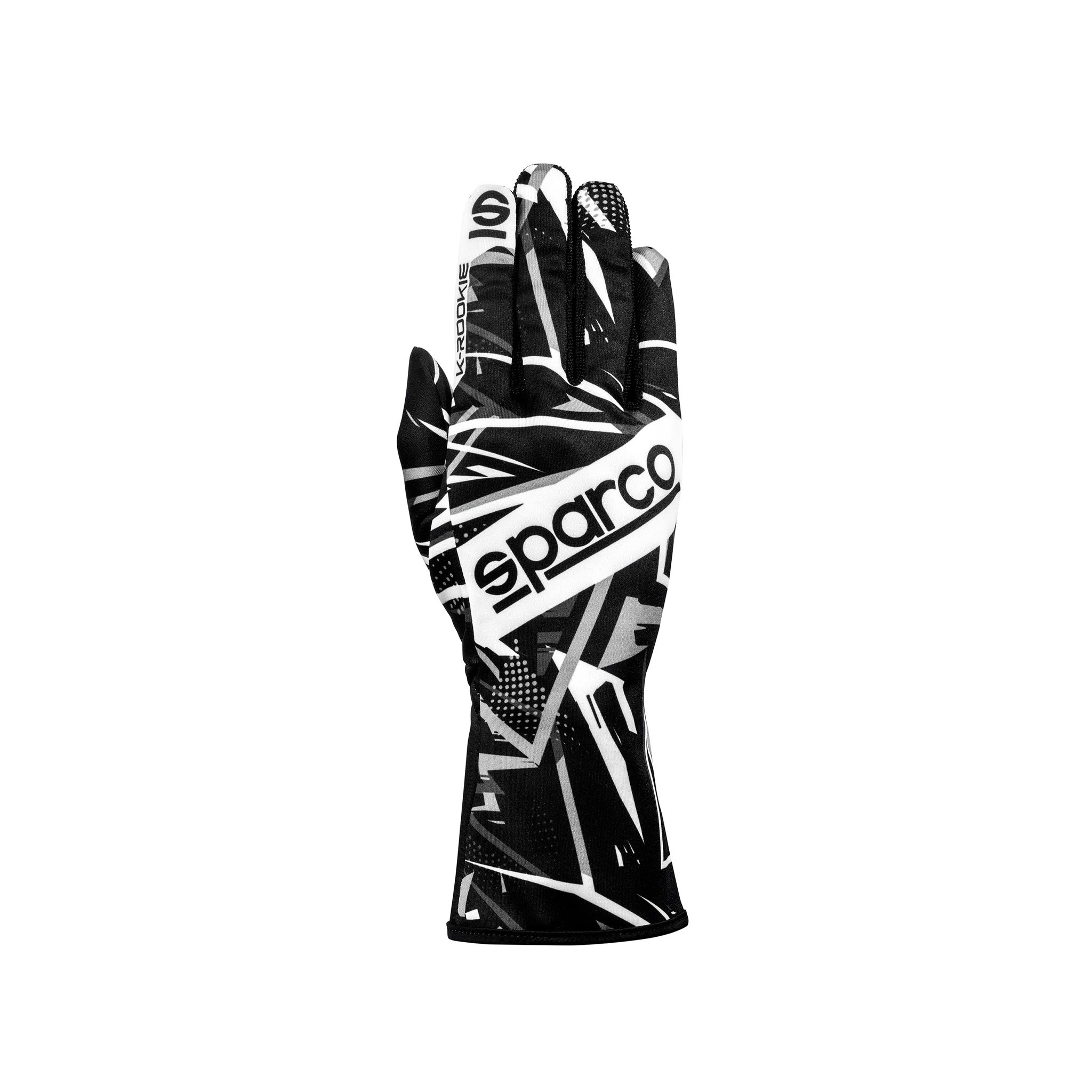 Gloves Sparco K-Rookie Black/White