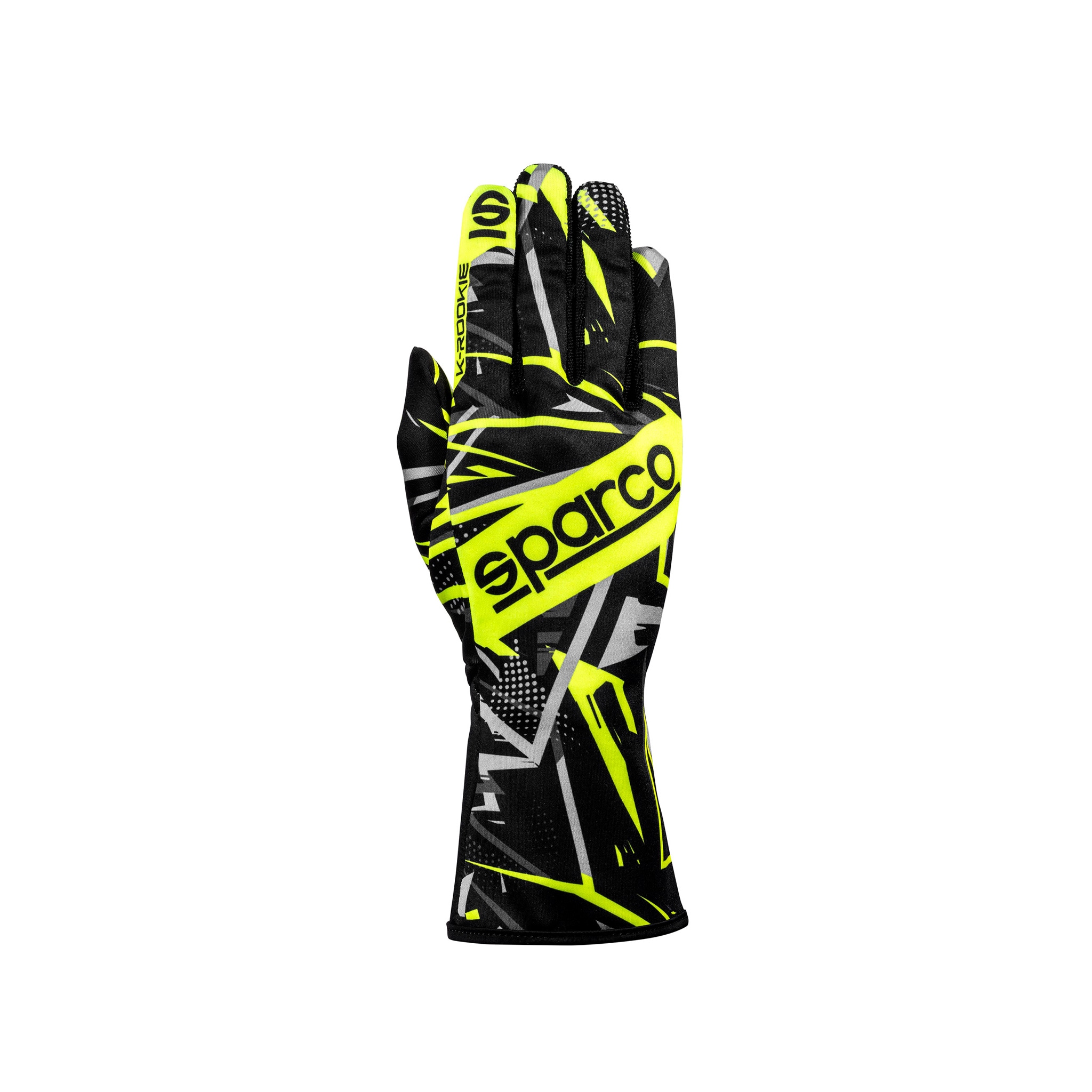 Gloves Sparco K-Rookie Black/Yellow
