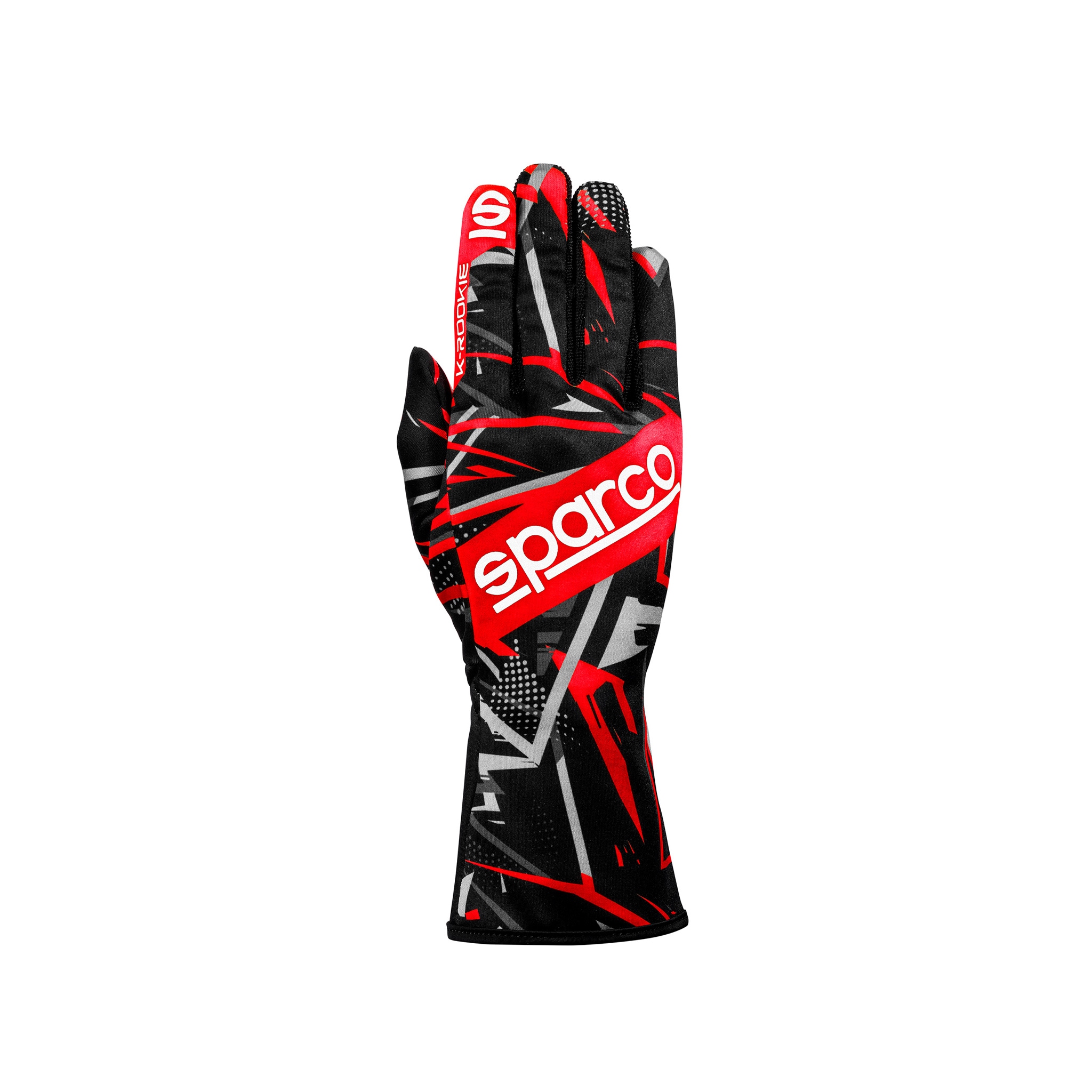 Gloves Sparco K-Rookie Black/Red