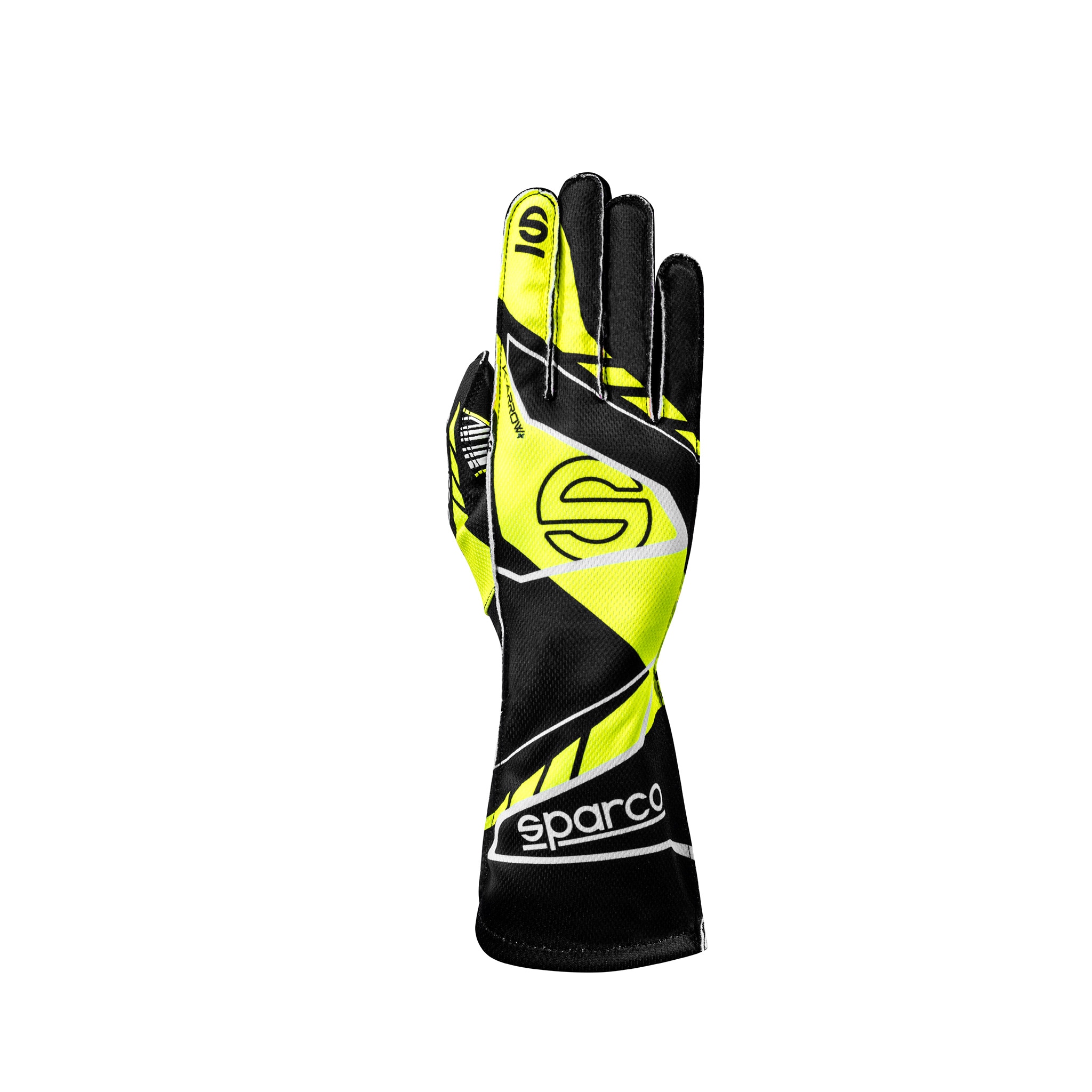 Gloves Sparco K-Arrow + 8877-2022 Black/Yellow
