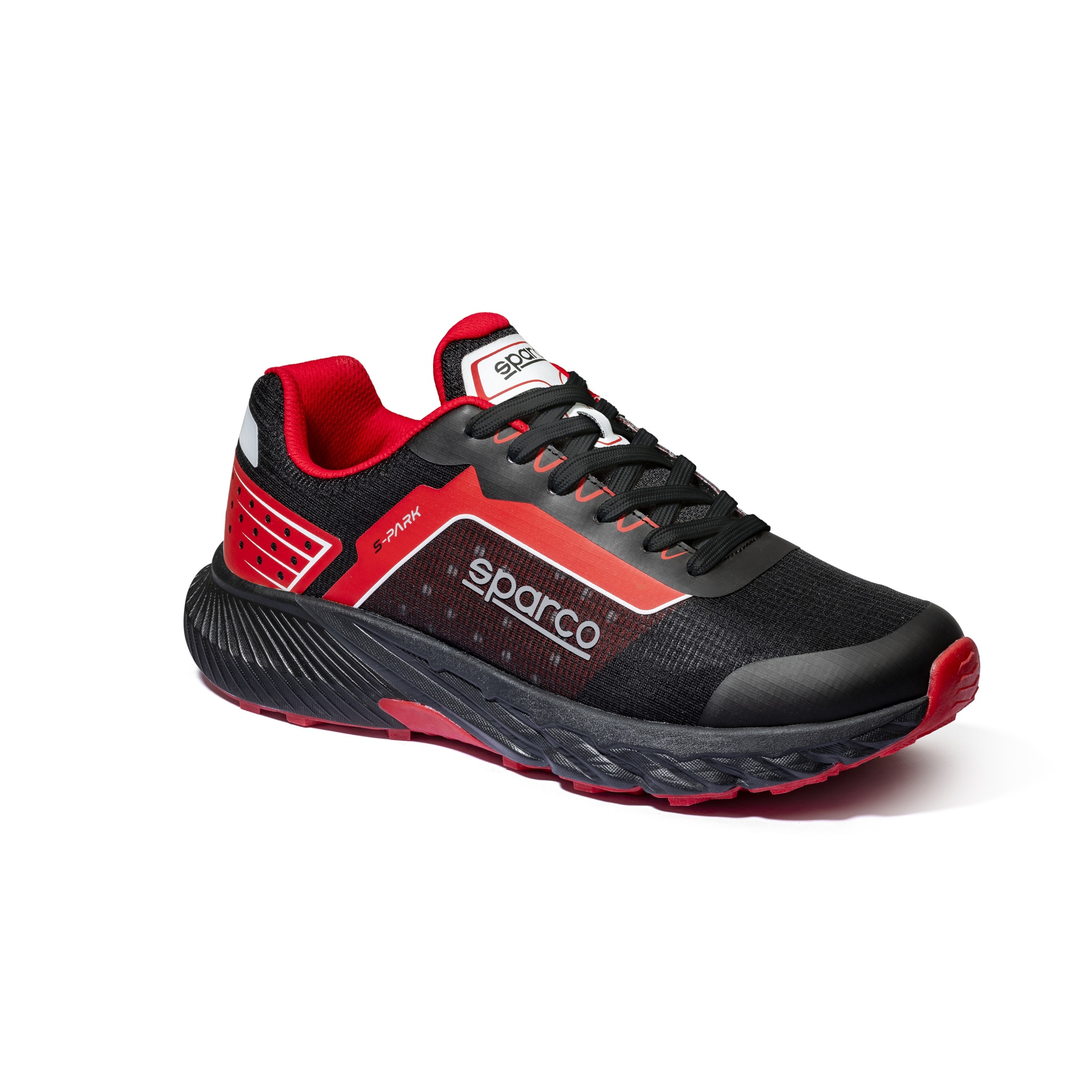 Sparco Mechanics Shoes  S-Park Black/Red