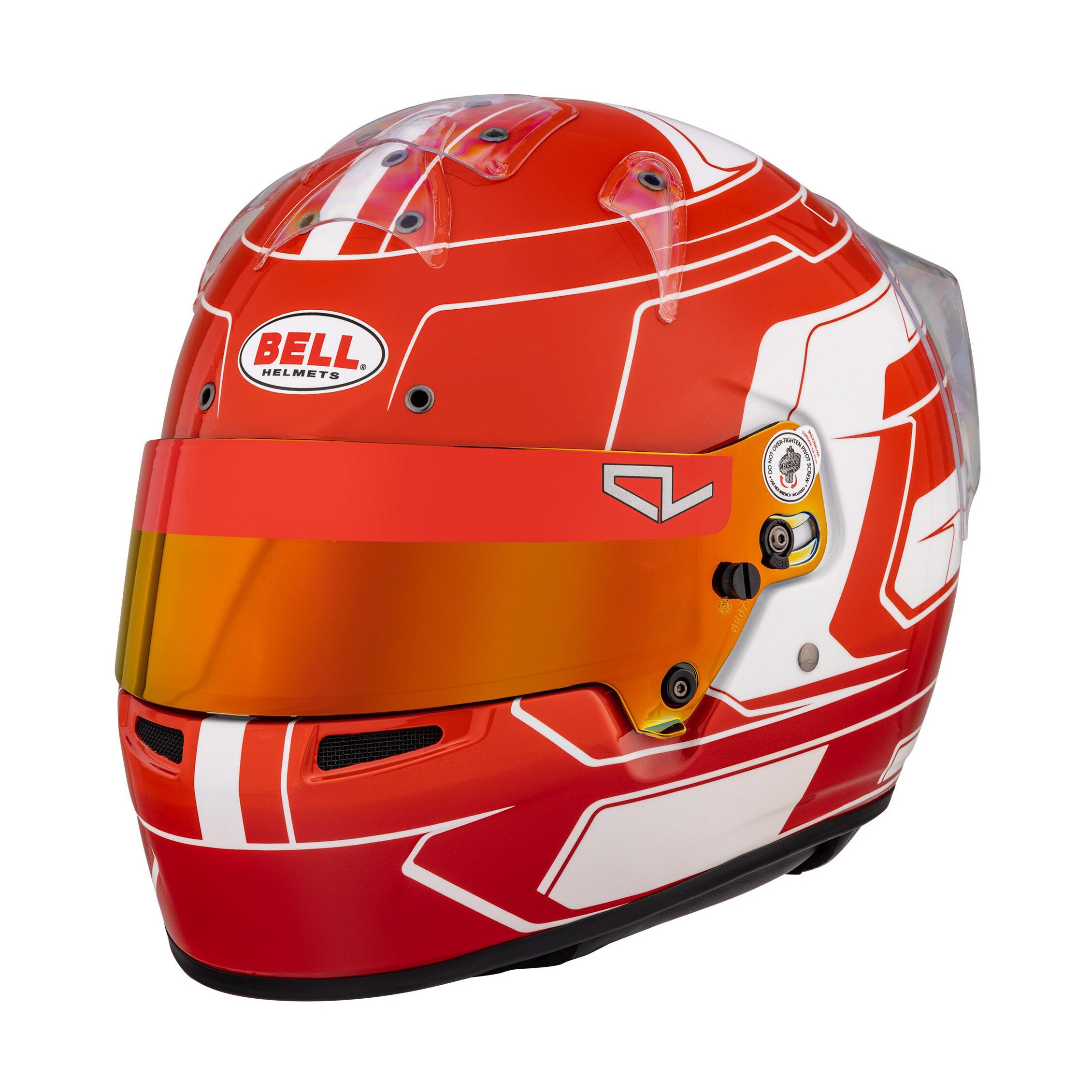 Helmet Bell KC7 CMR Charles Leclerc