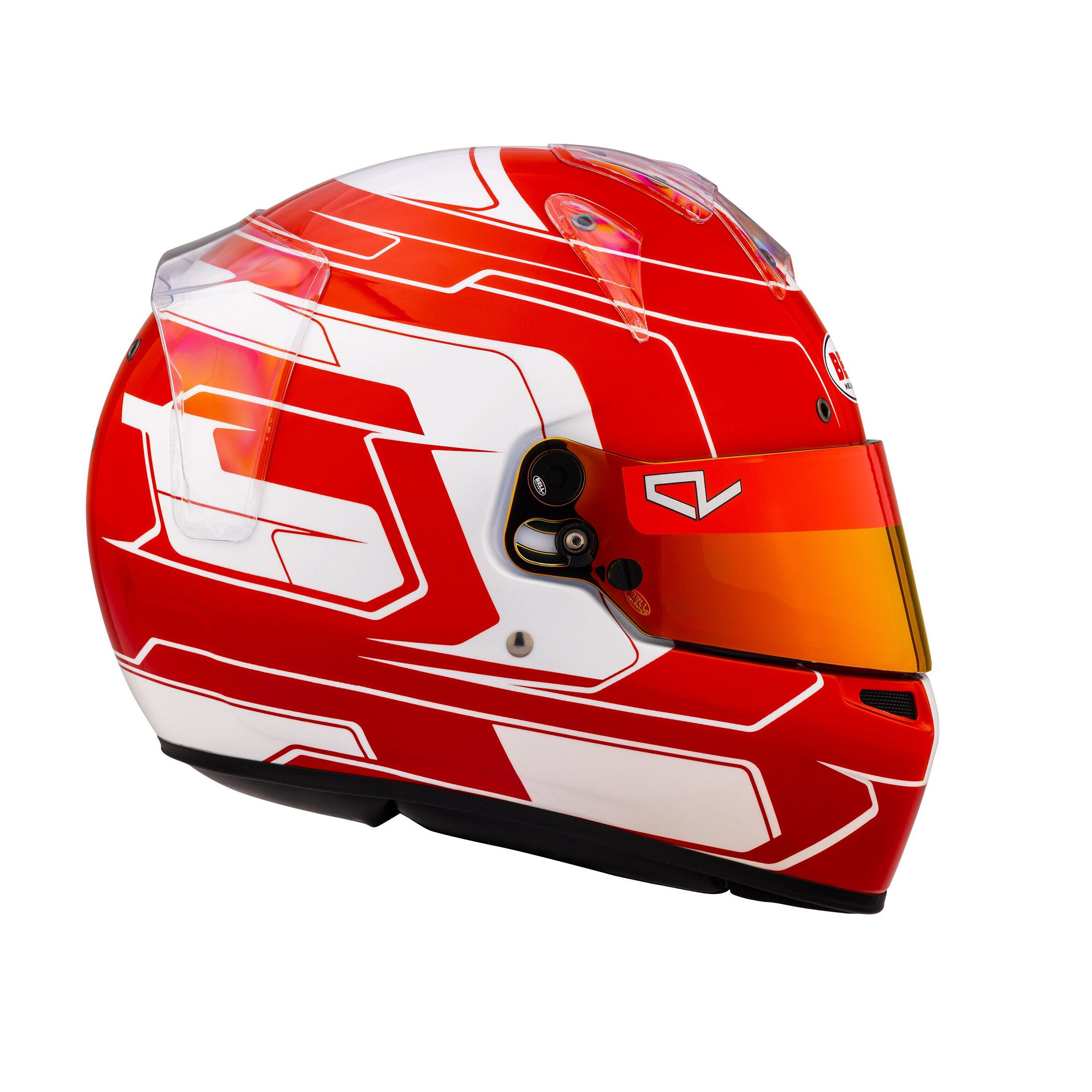 Helmet Bell KC7 CMR Charles Leclerc