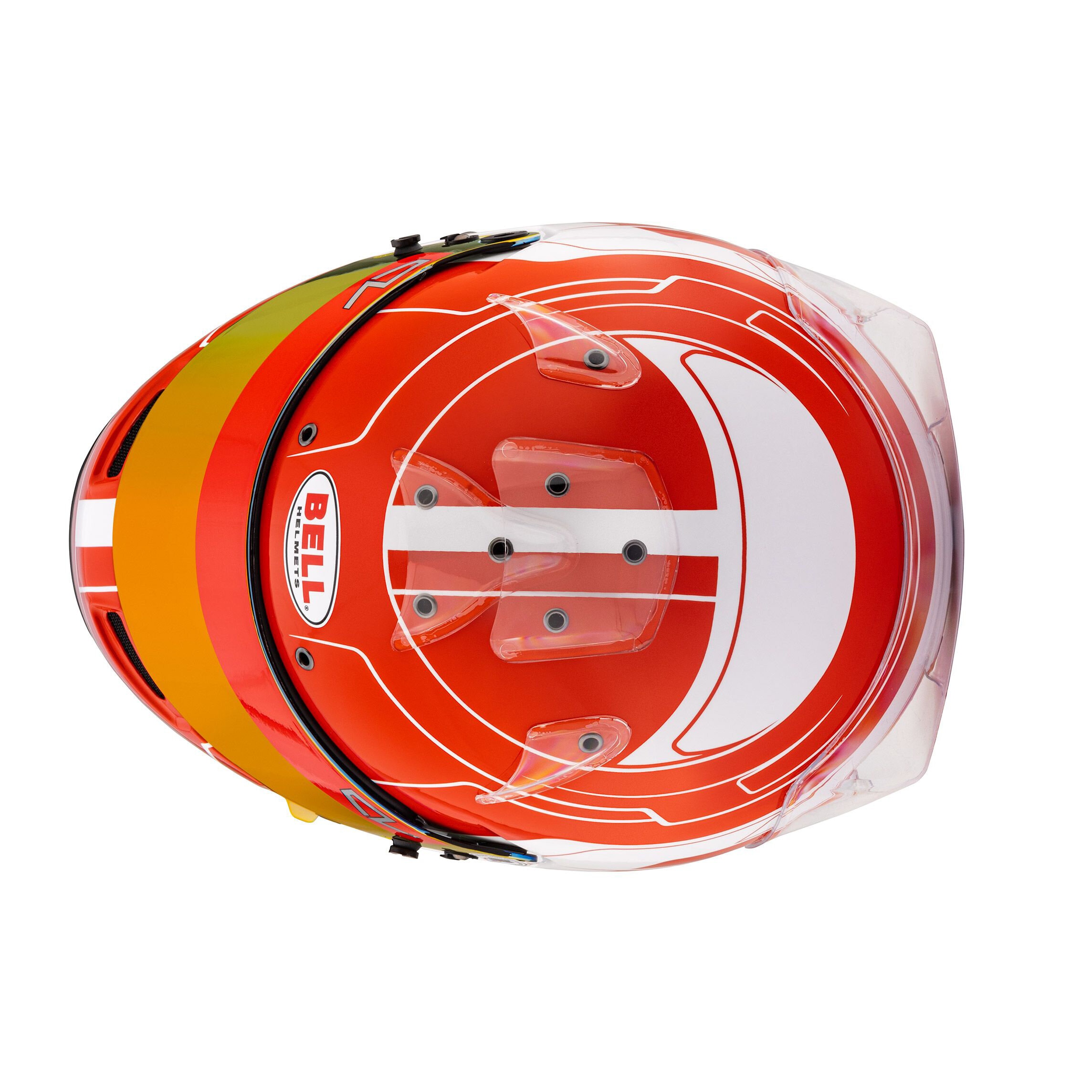 Helmet Bell KC7 CMR Charles Leclerc