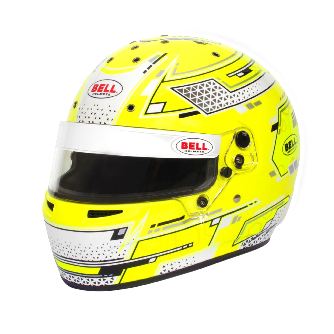 Karting helmet Bell RS7-K Stamina Yellow