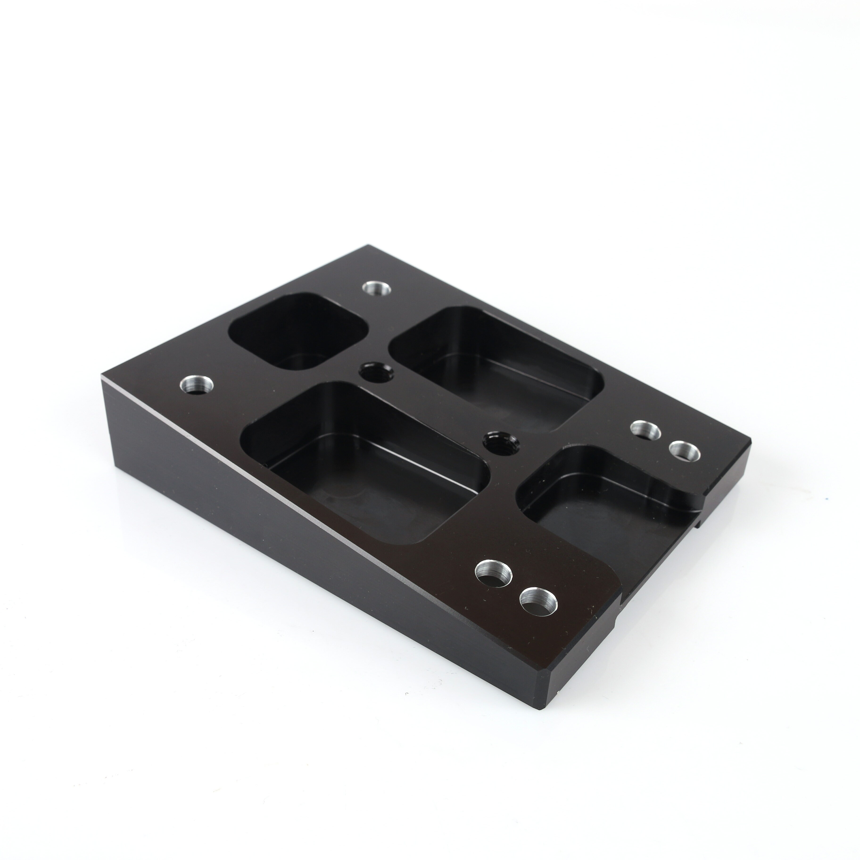 Engine mounting plate adjustable mount