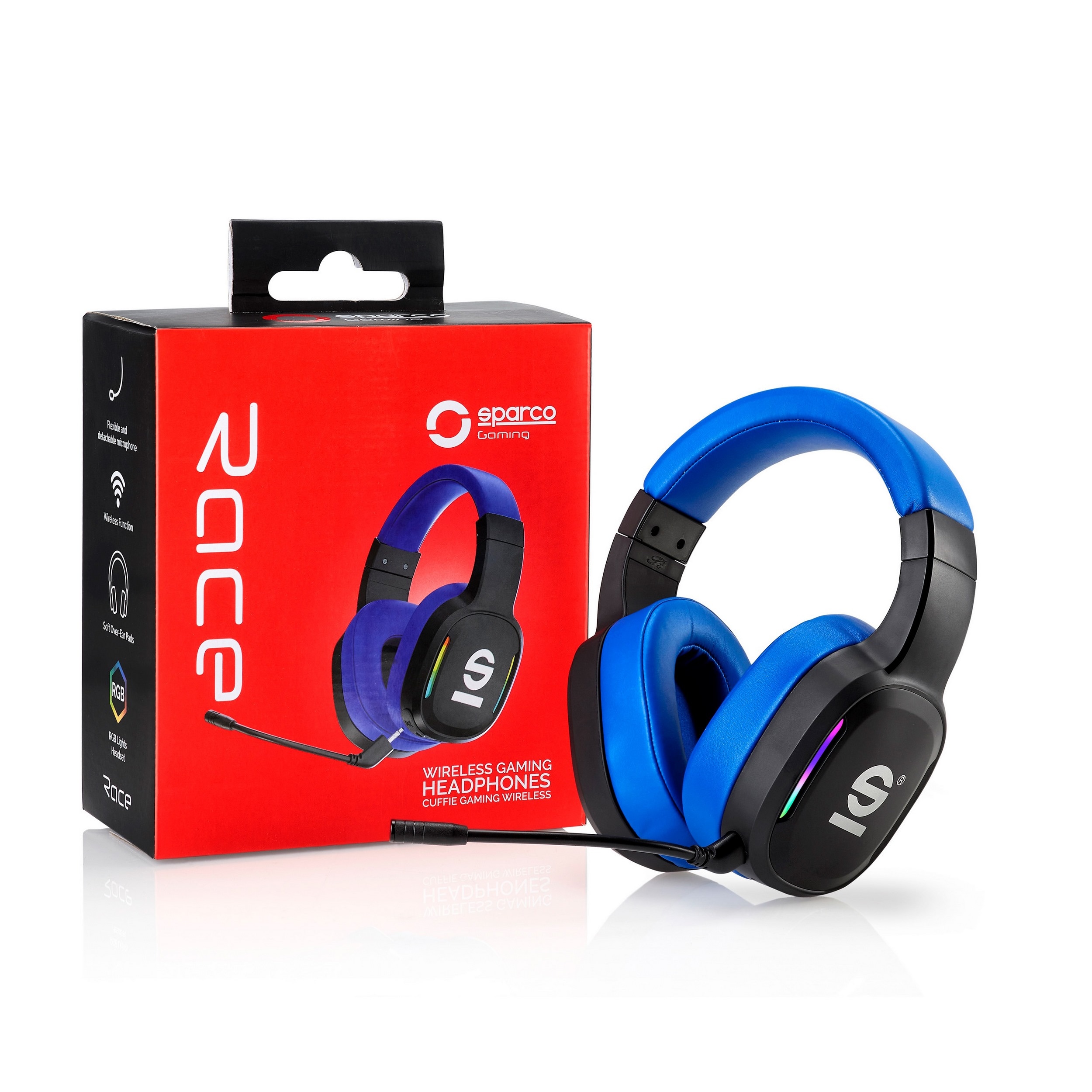 Wireless Headphones Sparco Gaming Race Pro