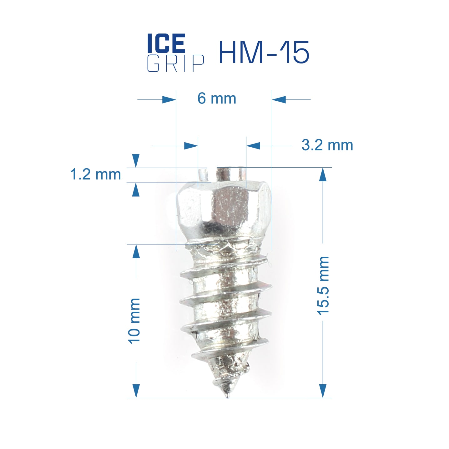 IceGrip stud HM-15 1000pcs