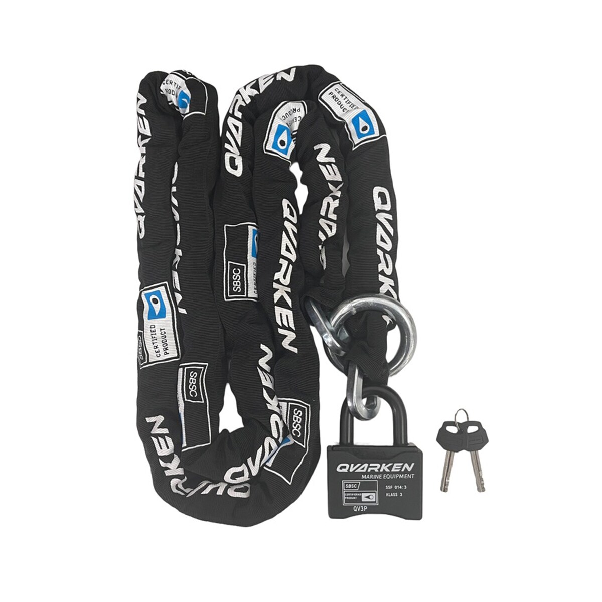 Qvarken Lock package chain+lock Class 3 2,5m