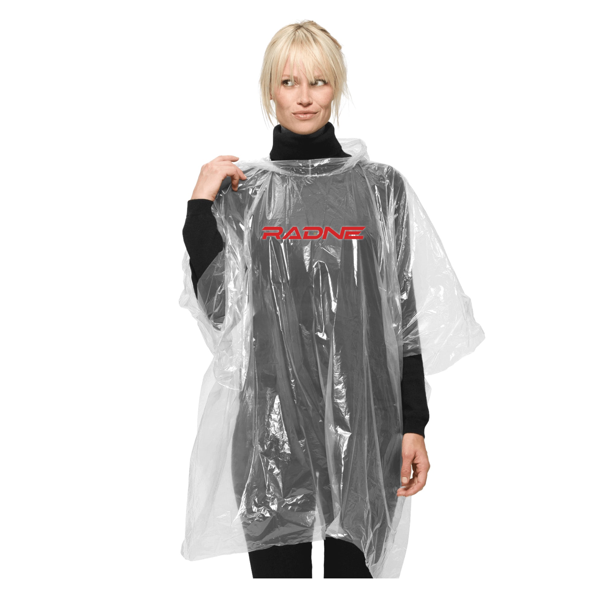 5-pack Rain poncho with Radne print