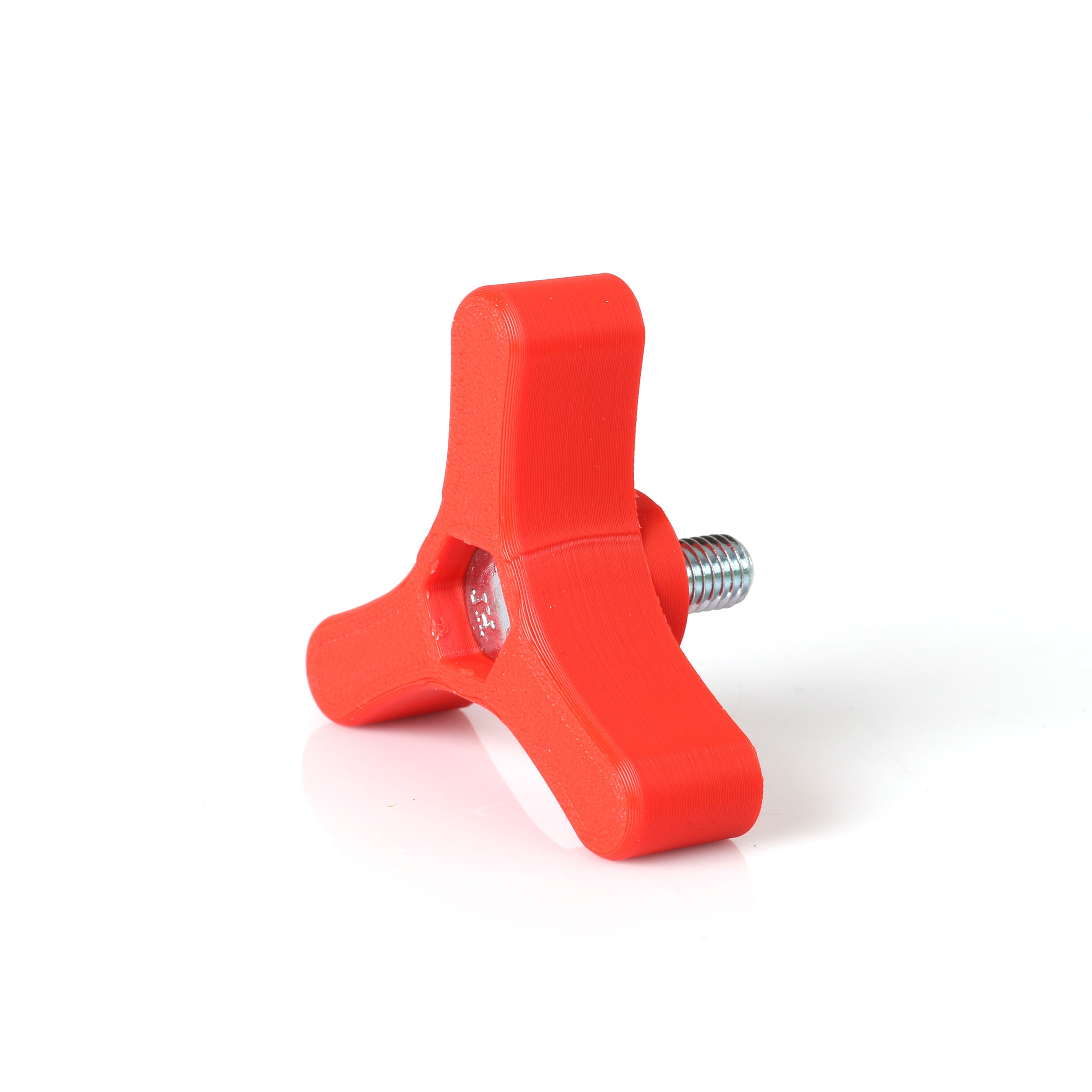 Screw for petrol tank Red