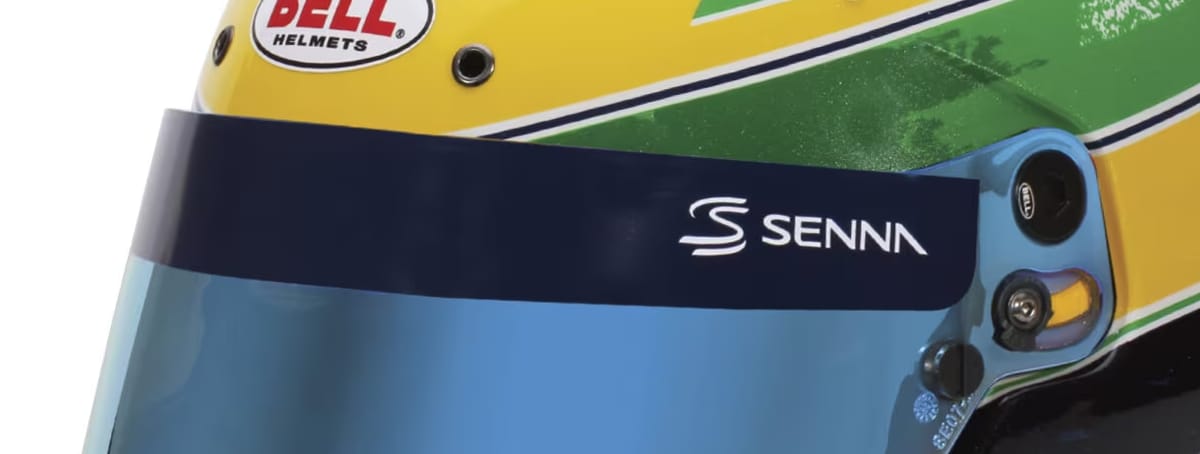 Visor Strip Bell - Ayrton Senna
