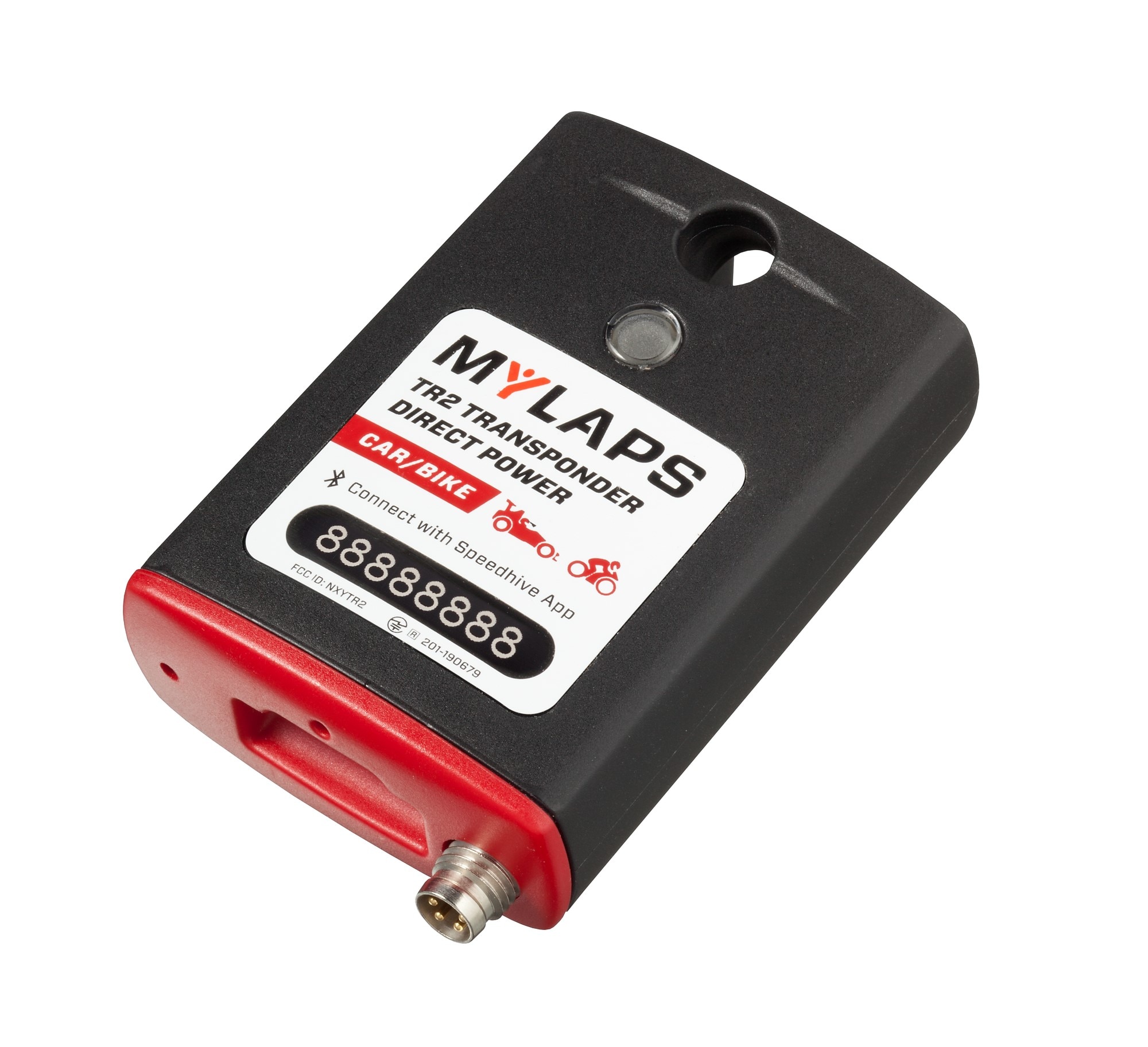 Transponder MyLaps TR2 Car/MC Direct Power 2 year