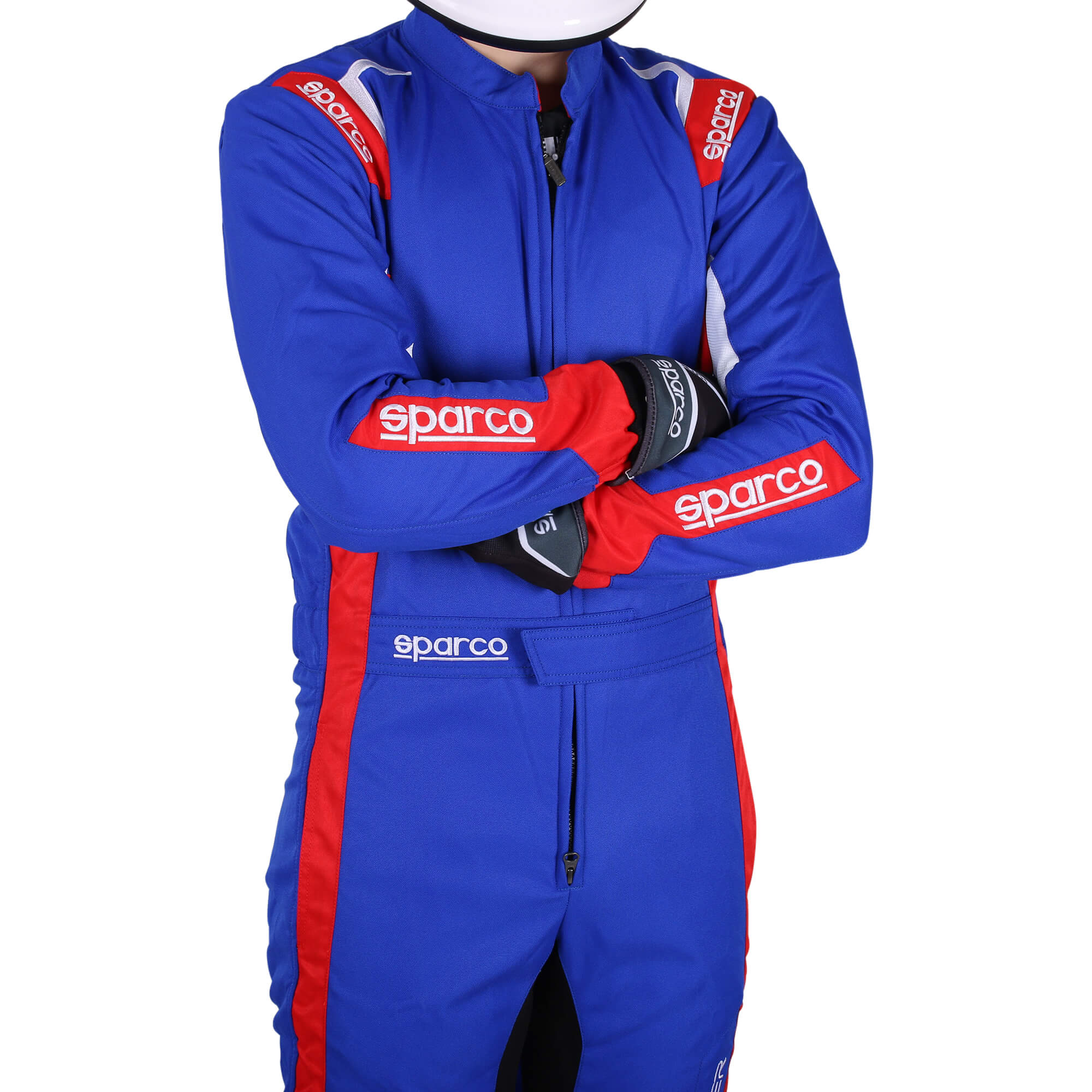 Karting Suit Sparco Thunder Blue/Red