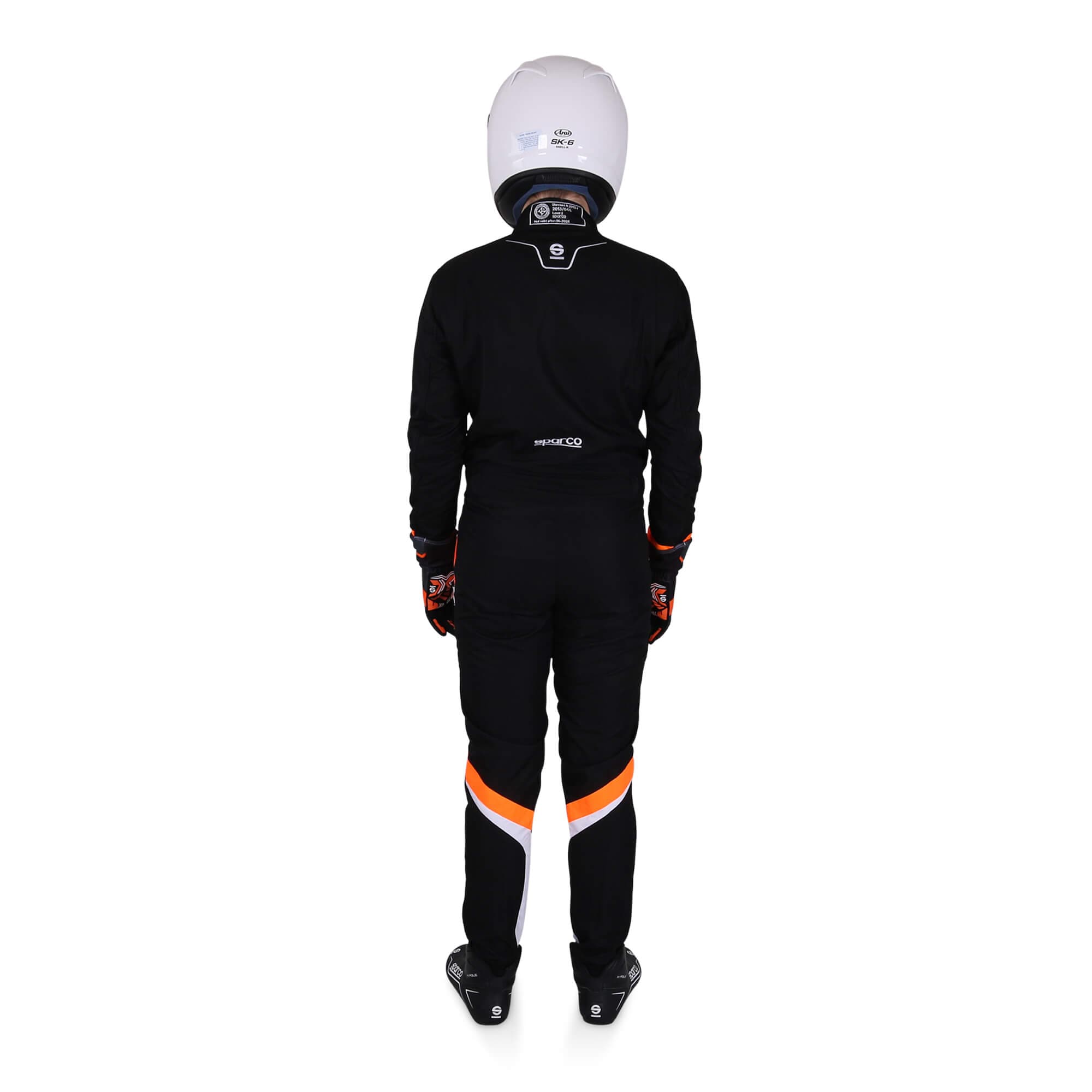 Karting Suit Sparco Thunder Black/Orange