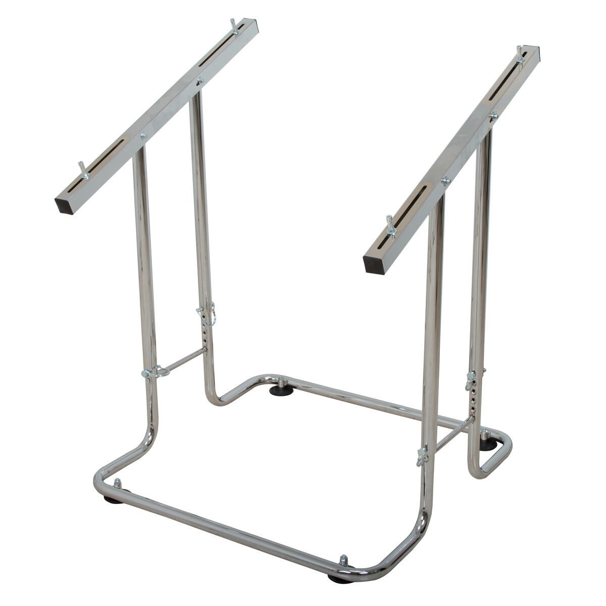 Angled Kart Stand for exhibitions