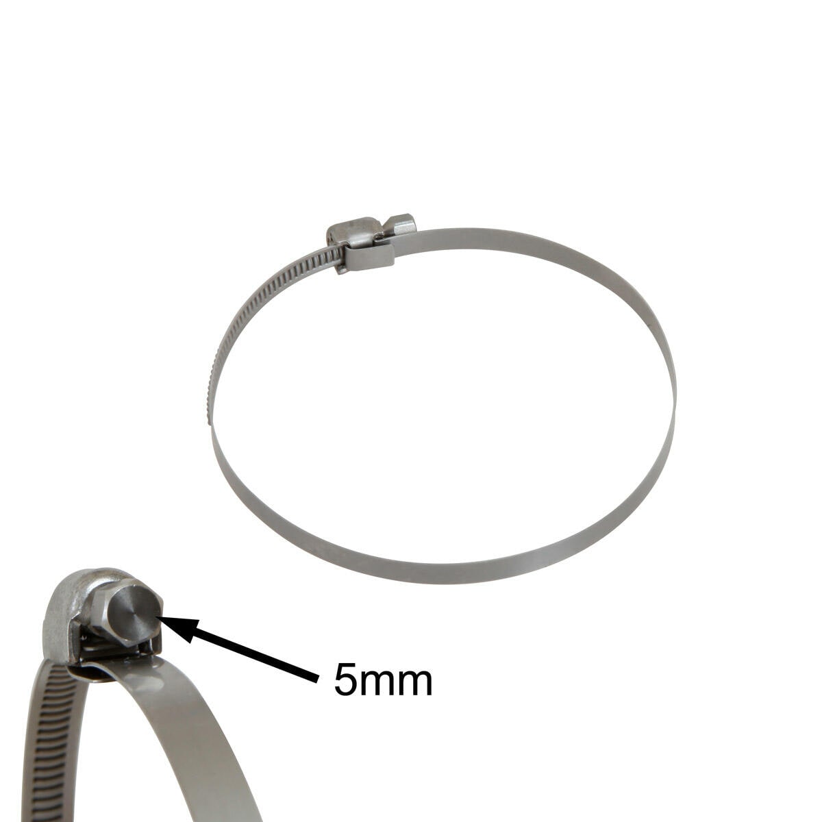 Hose clamp narrow 5 mm for Active 68-79 mm