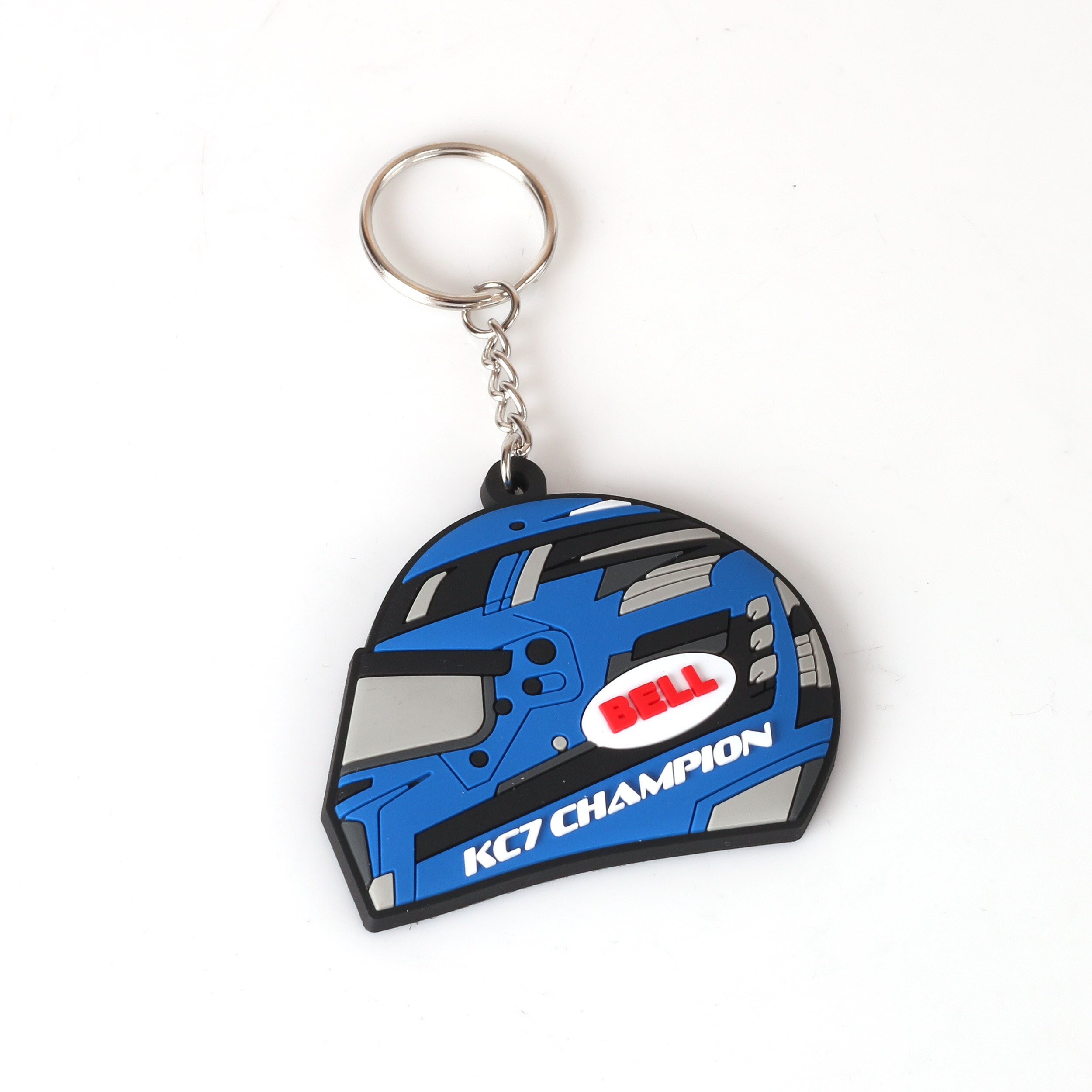 Keyring Bell Helmets KC7 Champion Blue