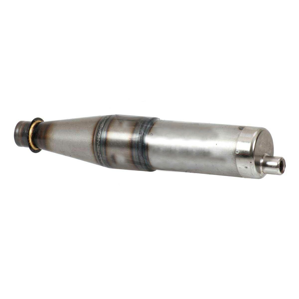 Muffler Exhaust for 100cc Engines, 110/100 47,5 Cone, 0,6 mm