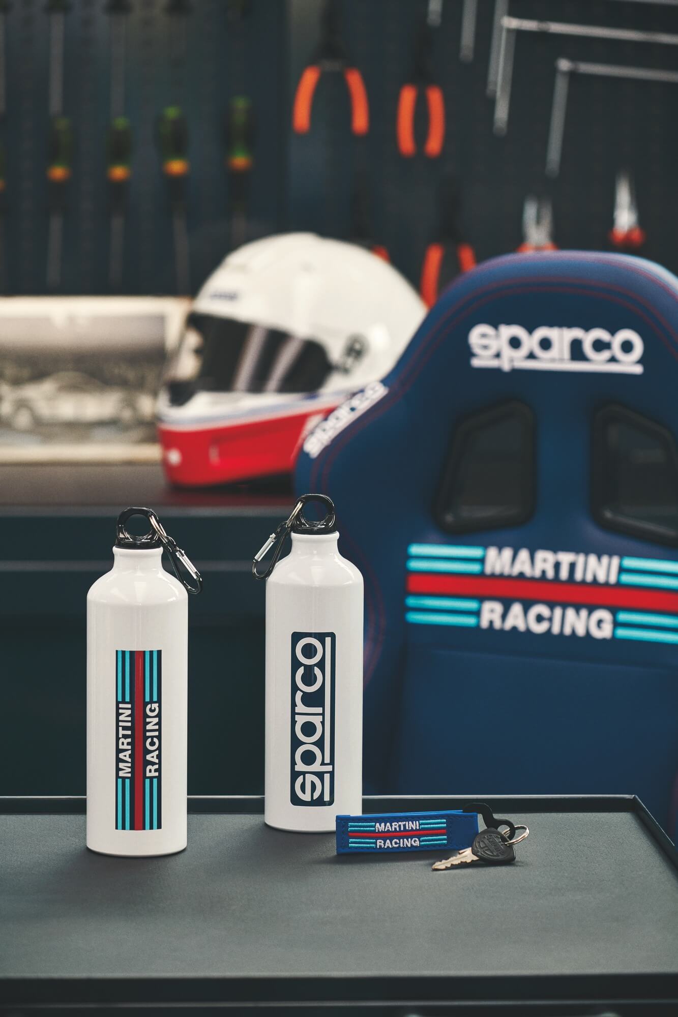 Water Bottle Aluminium Martini Racing