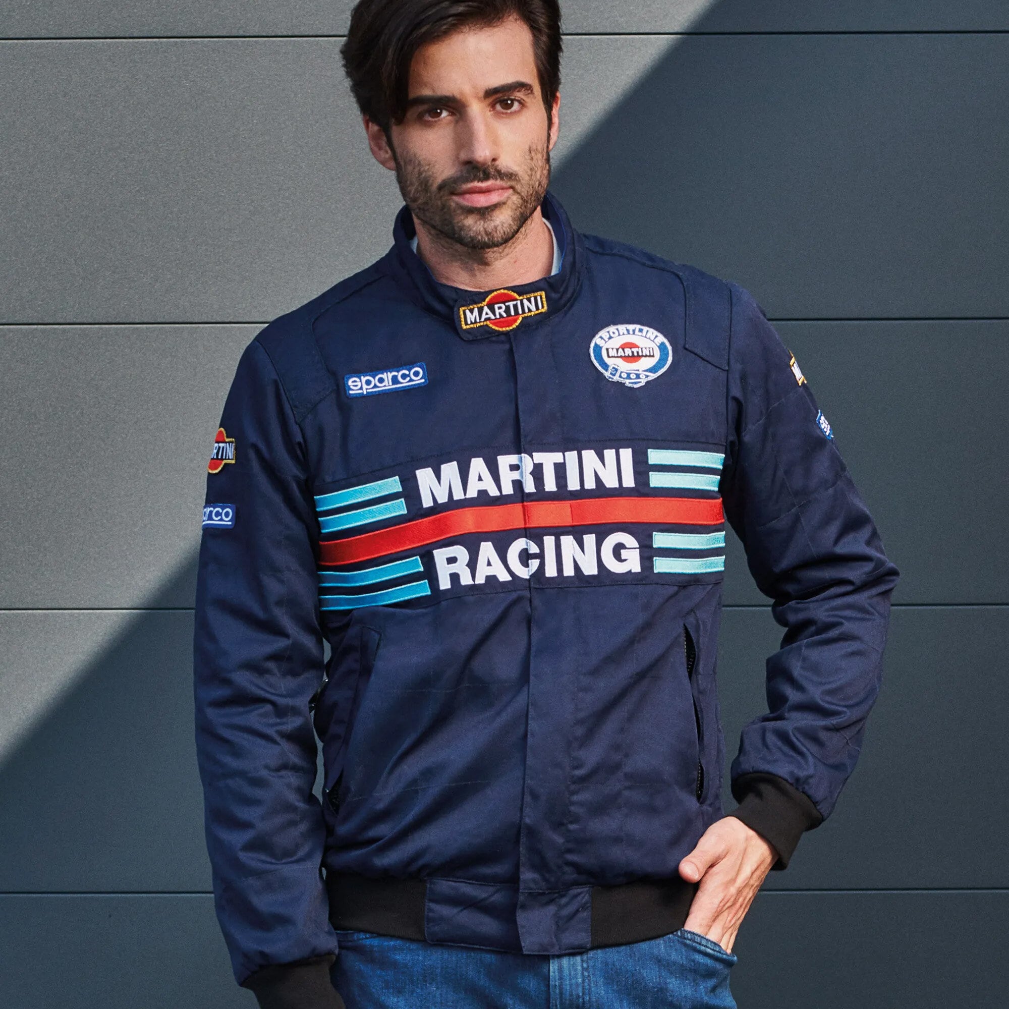 Jacket Martini Racing Bomber Blue