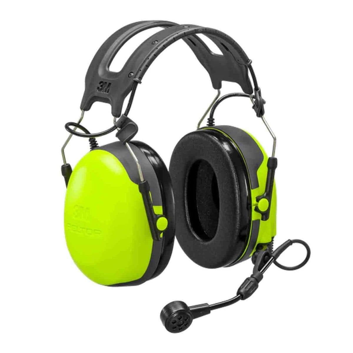 Peltor Headset, CH-3 FLX2, Yellow, with  J411A