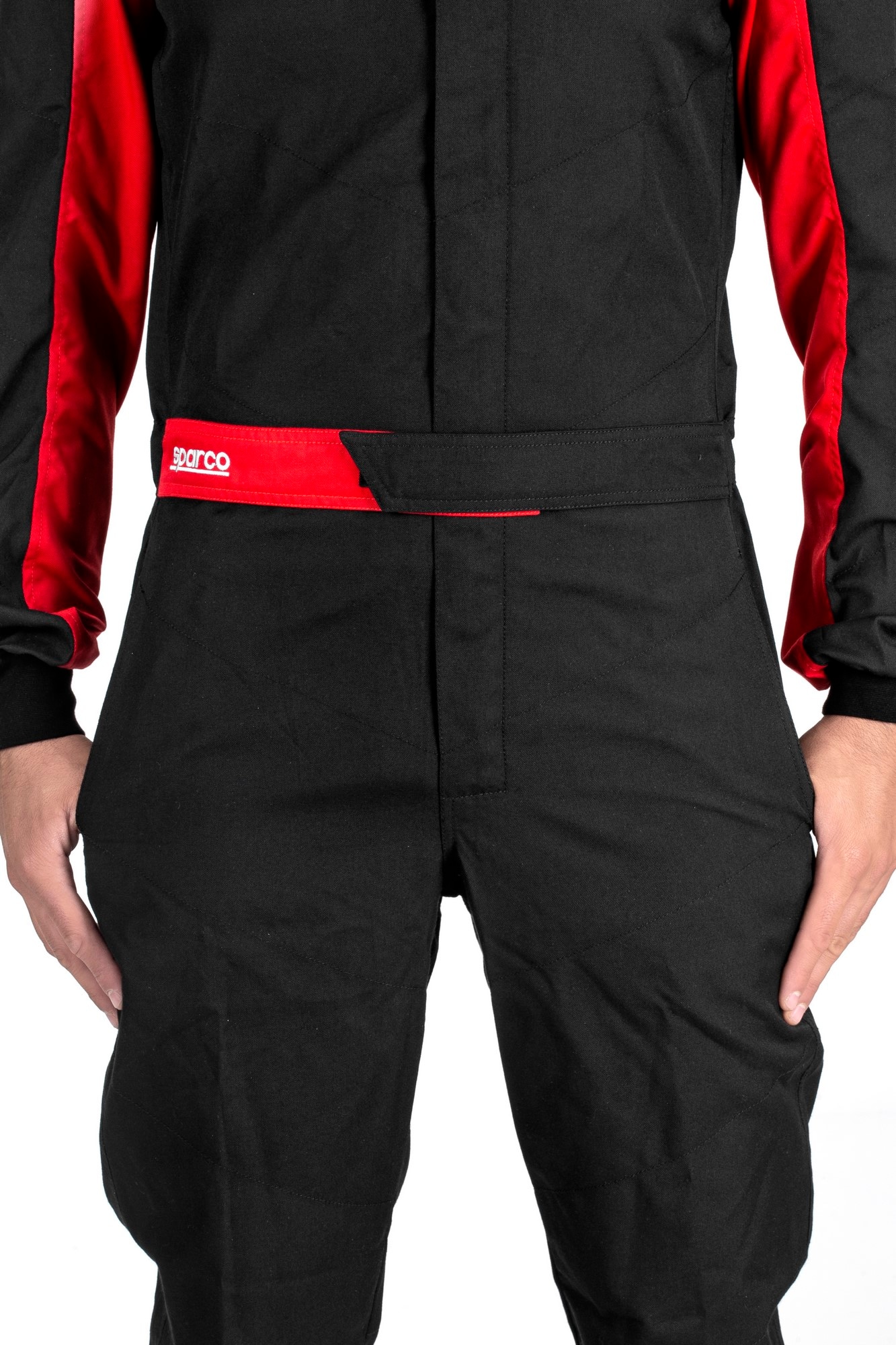 Racing Suit Sparco One SFI Black/Red