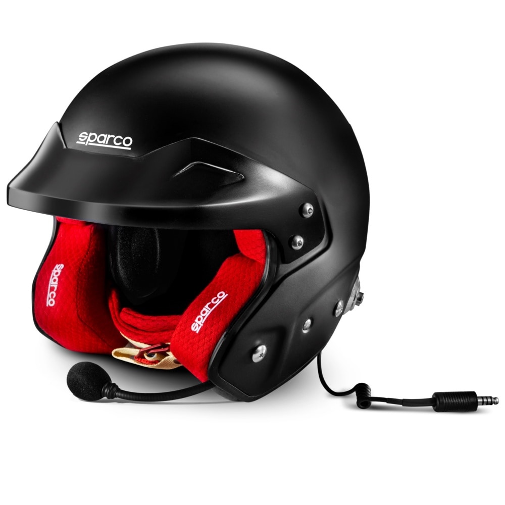 Jet Helmet Sparco Rj-i Black/Red