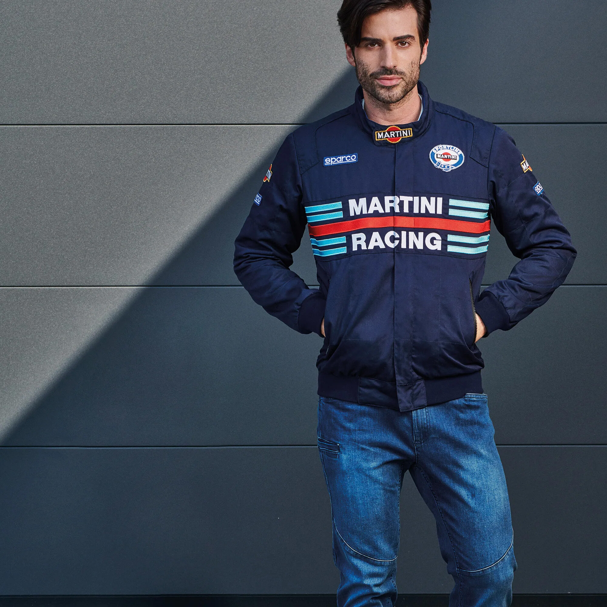 Jacket Martini Racing Bomber Black