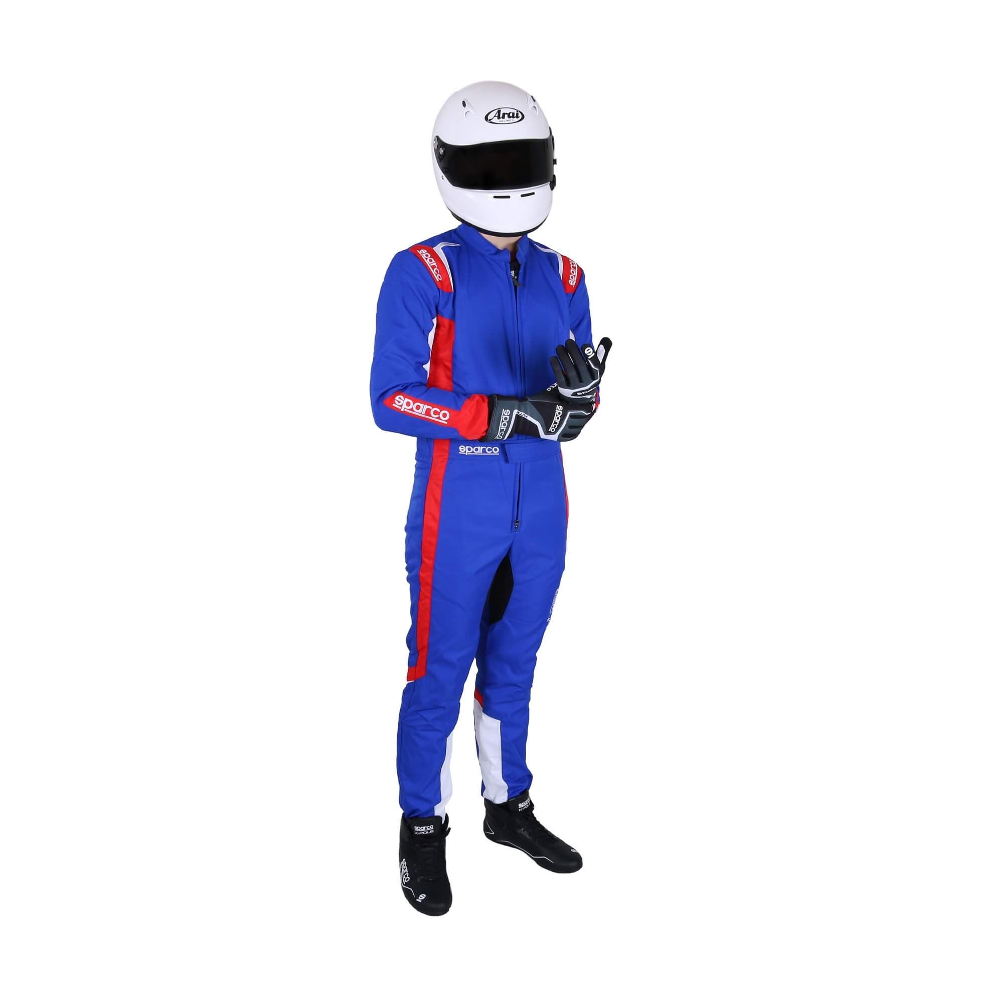 Karting Suit Sparco Thunder Blue/Red