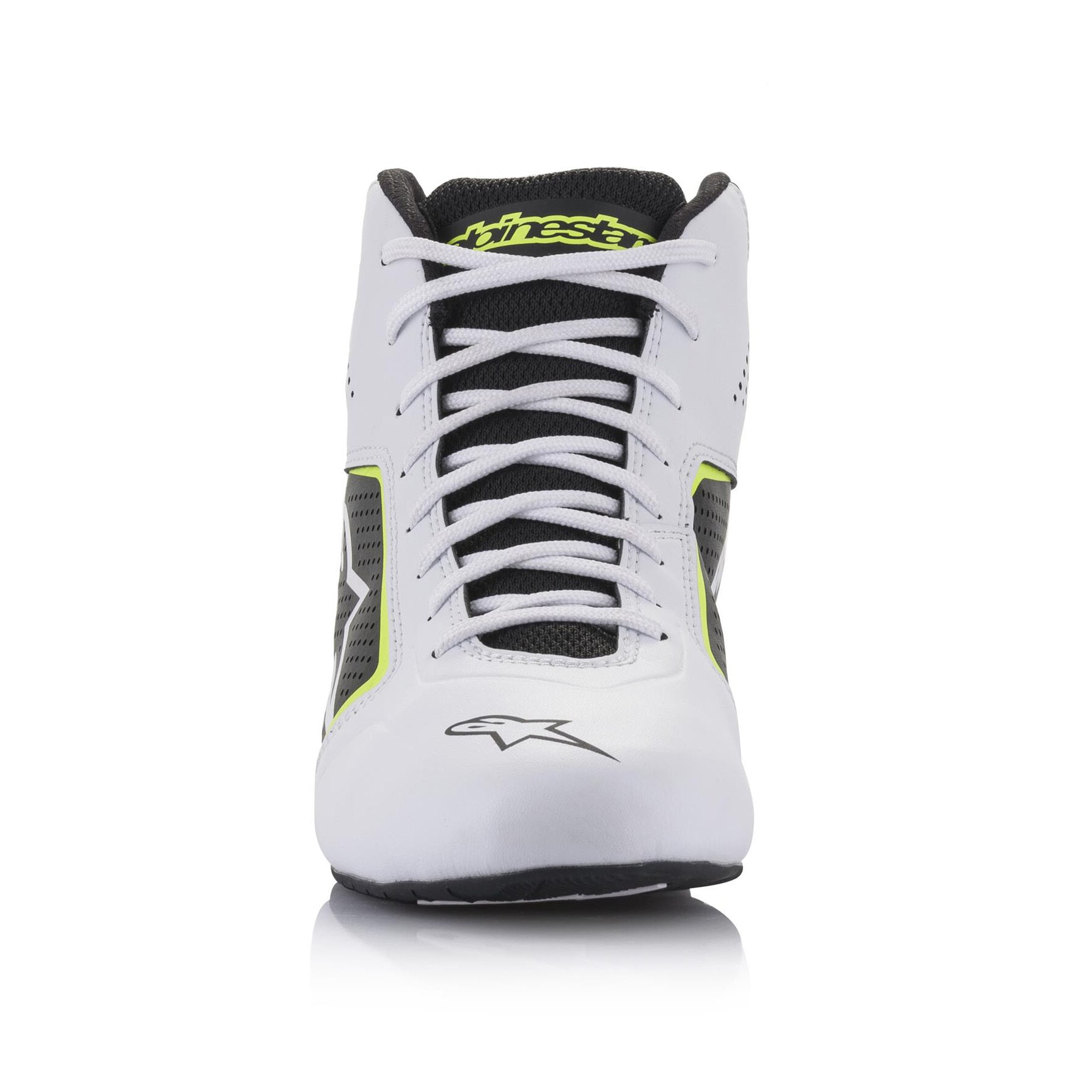 Shoes Alpinestars Tech-1 K Start Black/White/Yello