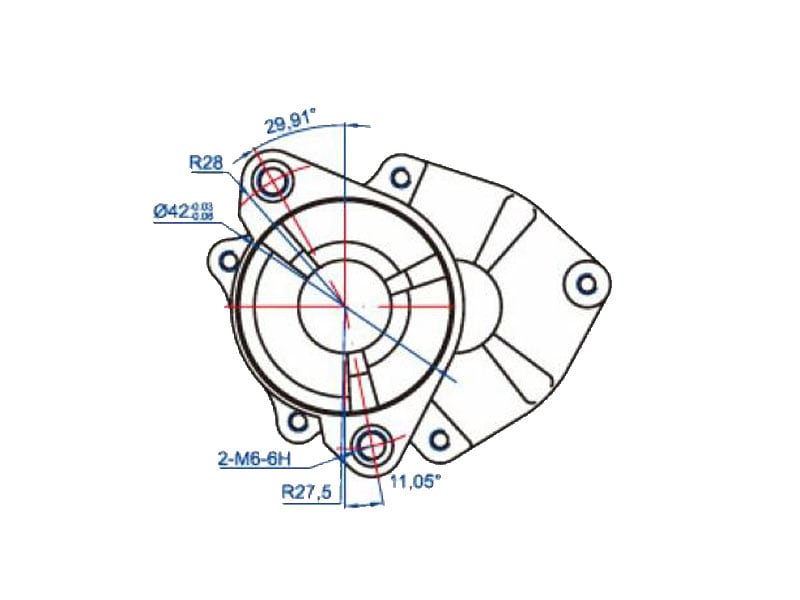 Starter motor, Raket 120