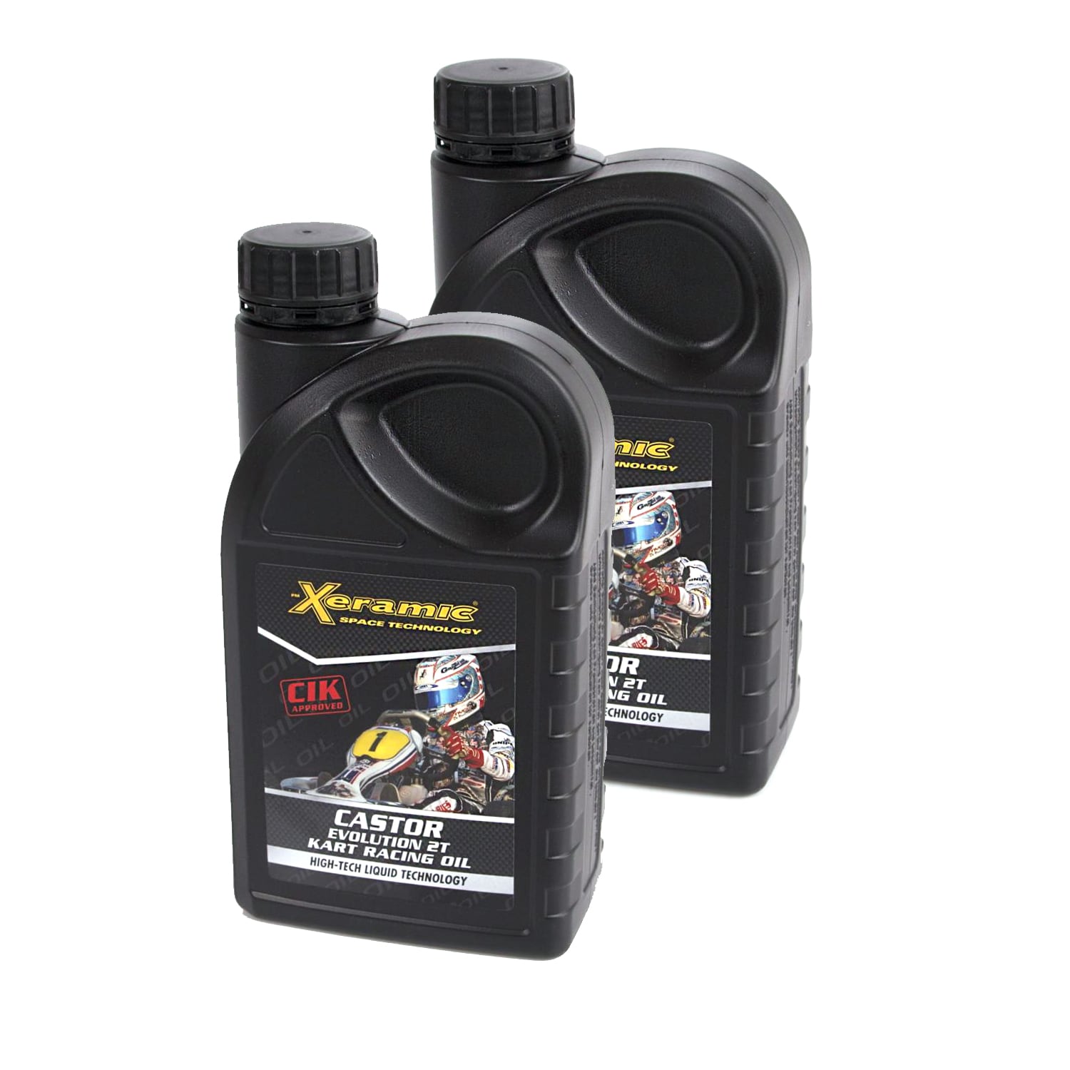 Oil Xeramic Castor - 2-stroke oil - 2-pac deal